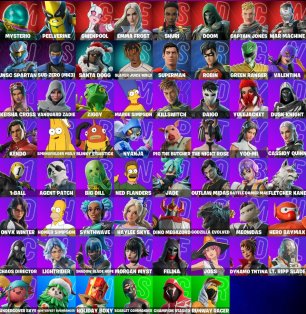 🎨 62 skins | 🌟 Fortnite account
