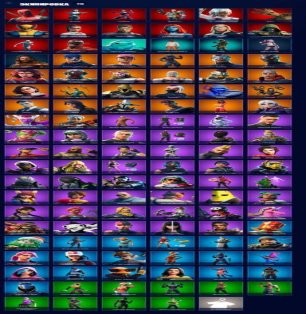 🎨 119 скінів | 🌟 Fortnite акаунт