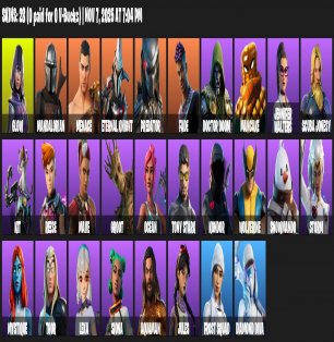 🎨 23 скінів | 🌟 Fortnite акаунт