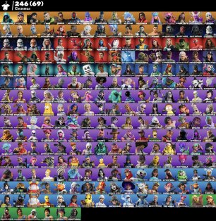 🎨 246 skins | 🌟 Fortnite account