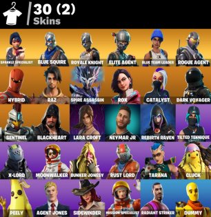 🎨 30 скінів | 🌟 Fortnite акаунт