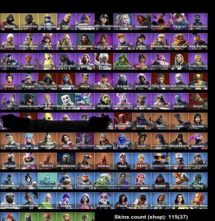 🎨 153 скинов | 🌟 Fortnite аккаунт