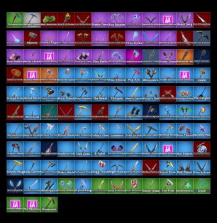 БАГАТО РІДКИХ СКІНІВ, БАГАТО БП, СКІНІВ ІЗ 2 ЧАСТИНИ, MIDAS І Т.Д.