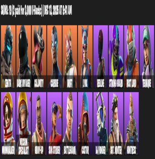 🎨 15 skins | 🌟 Fortnite account