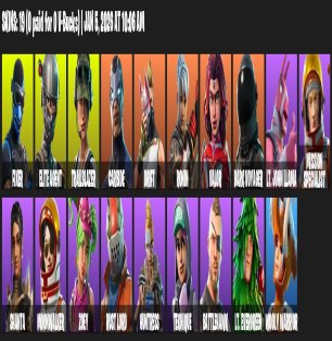 🎨 19 скінів | 🌟 Fortnite акаунт