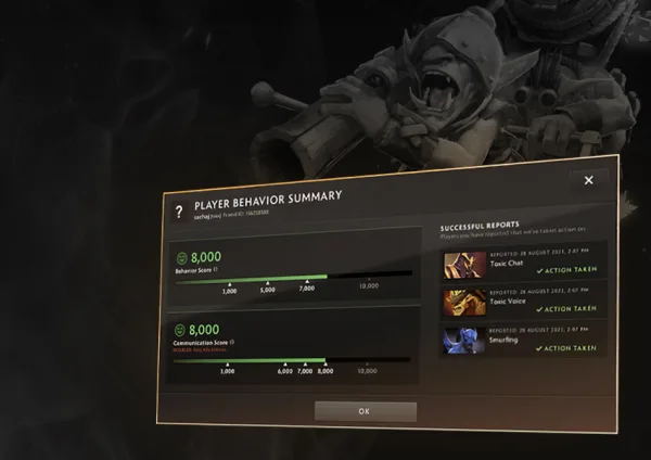 Boost of Decency in Dota 2