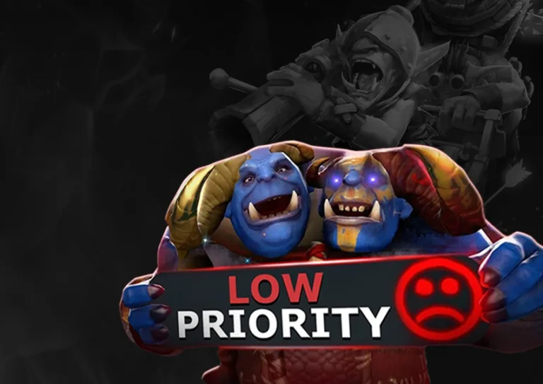 Low Priority Matchmaking in Dota 2