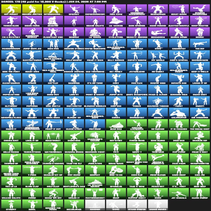 💥 204 скина | 🌟 Fortnite аккаунт