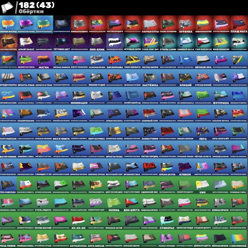 🎨 283 скінів | 🌟 Fortnite акаунт