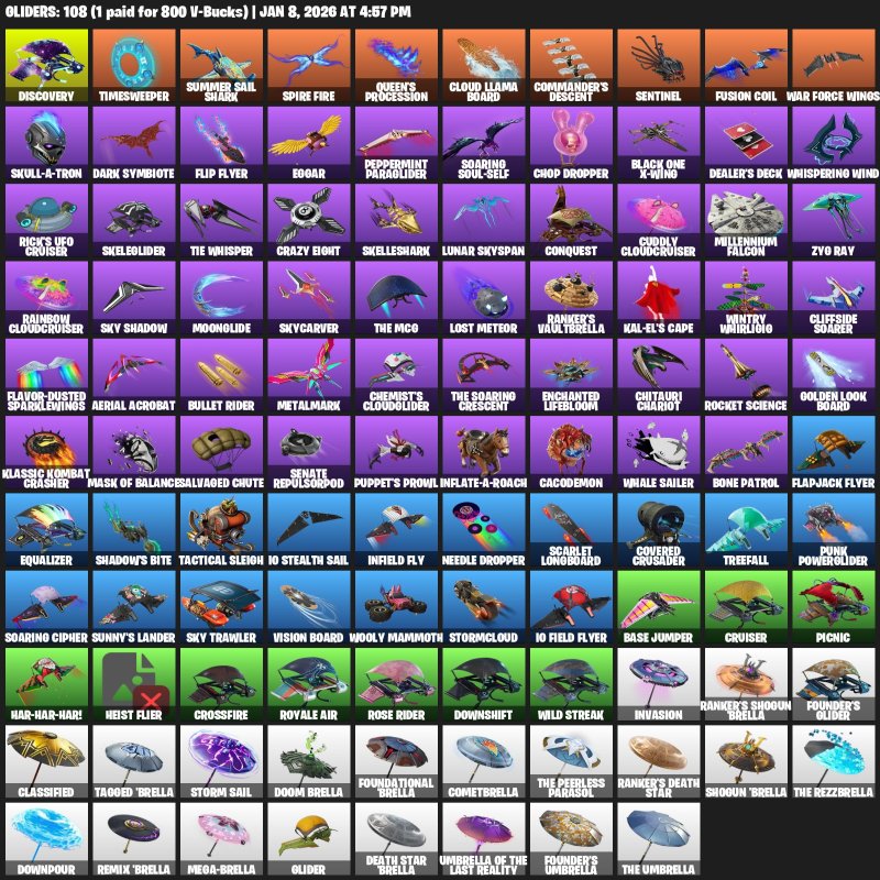 🎨 112 скінів | 🌟 Fortnite акаунт