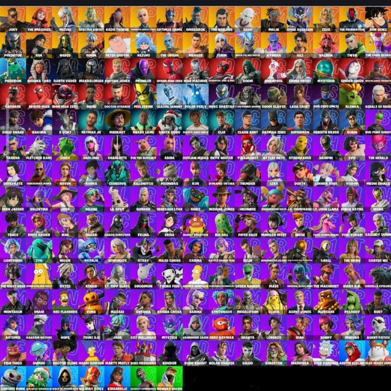 🎨 219 skins | 🌟 Fortnite account