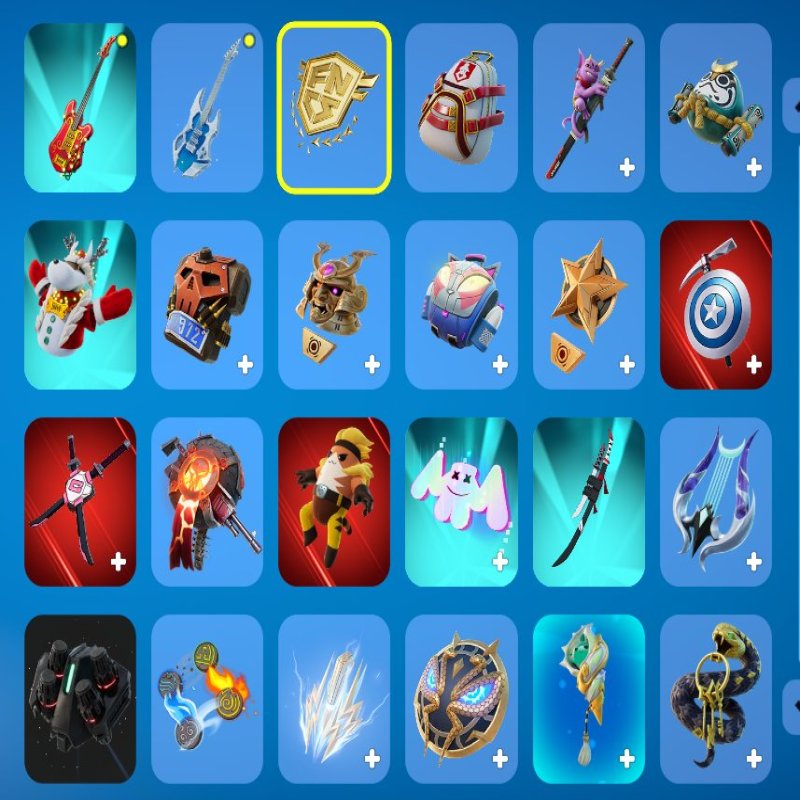 🎨 200 скінів | 🌟 Fortnite акаунт