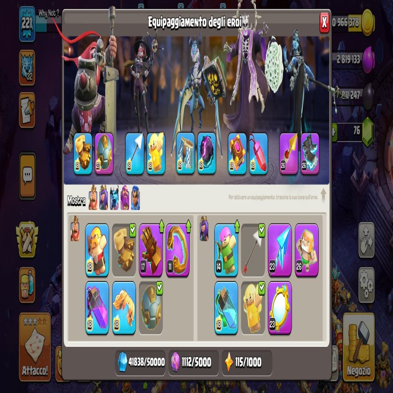 🏰 Clash of Clans акаунт | Ратуша 17 рівня | Рівень 50