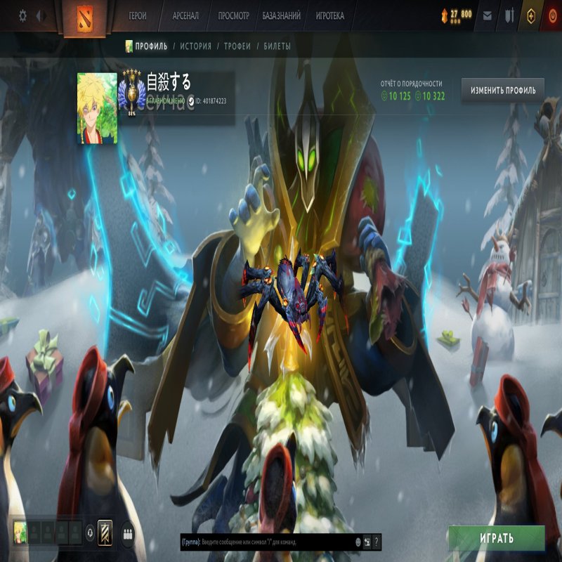 🏅 MMR 5637 | 🕒 1071 годин | 🛡 10127