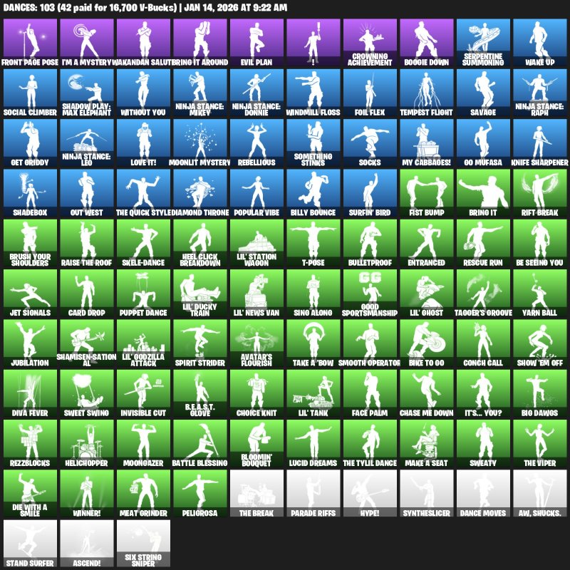 🎨 69 скінів | 🌟 Fortnite акаунт