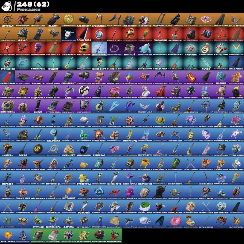 🎨 208 скінів | 🌟 Fortnite акаунт