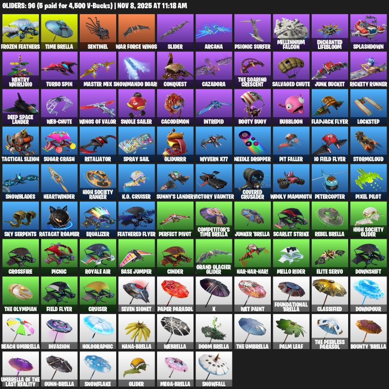 🎨 130 skins | 🌟 Fortnite account