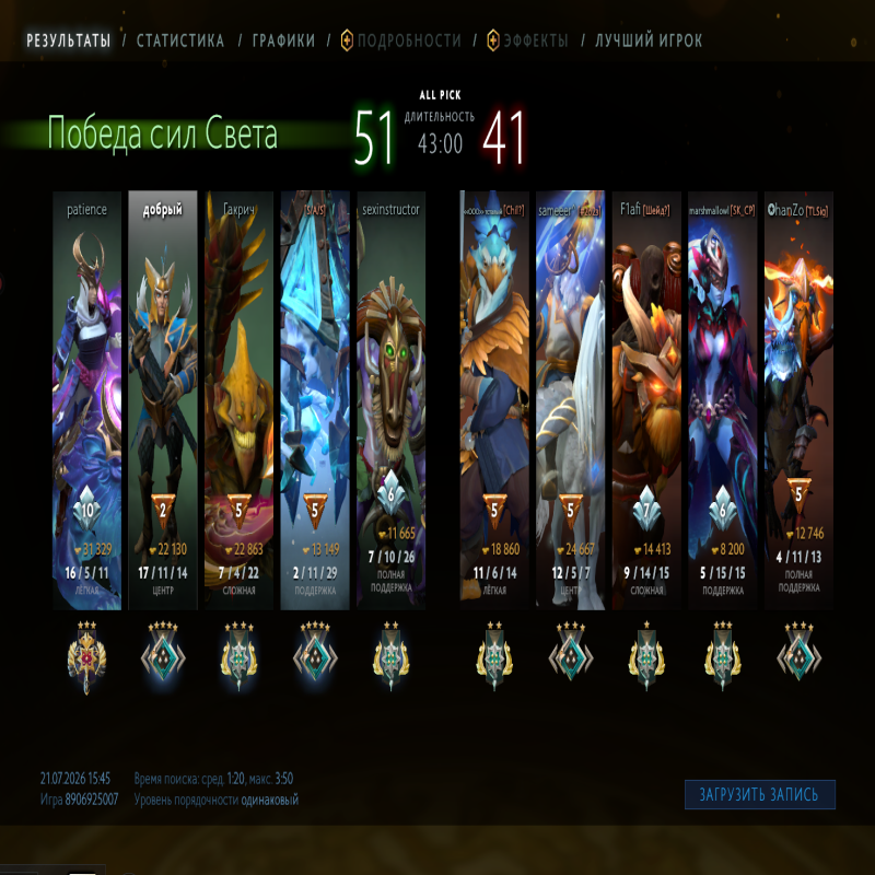 💜 DOTA 2 | 2100 MMR | 10 500 ORDERLINESS | 10 500 POLITENESS | 250+ HOURS | 250+ MATCHES | NATIVE EMAIL 📧 | READY TO PLAY 🎮