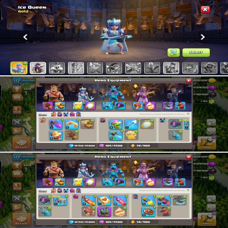 🏰 Clash of Clans акаунт | Ратуша 17 рівень | Рівень 0