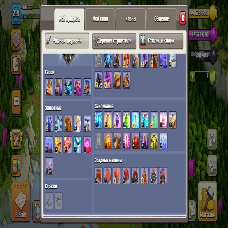 🏰 Clash of Clans акаунт | Ратуша 17 ратуша | Рівень 219