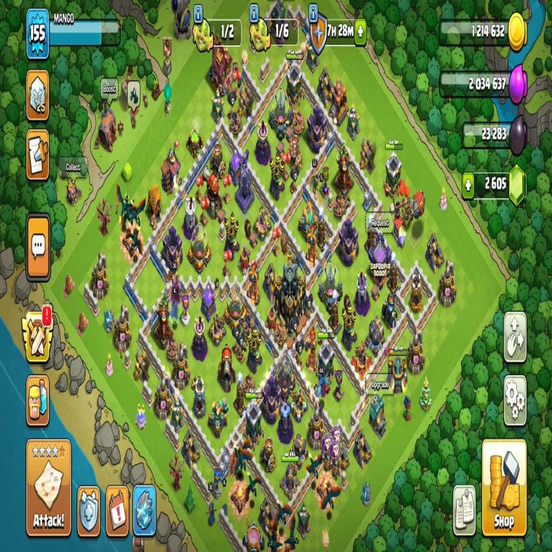 🏰 Clash of Clans акаунт | Ратуша 17 рівня | Рівень 52/61/36/18