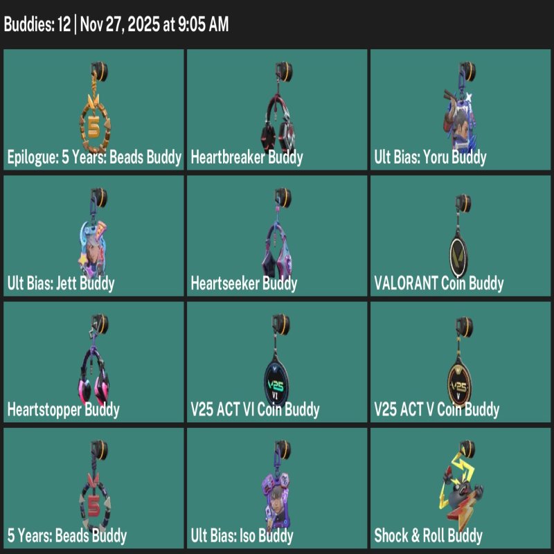 🎯 Valorant акаунт | Срібло 1 | EU | 23 агенти