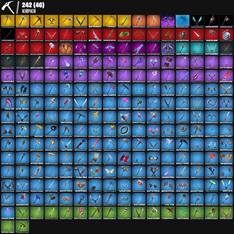 🎨 287 скінів | 🌟 Fortnite акаунт