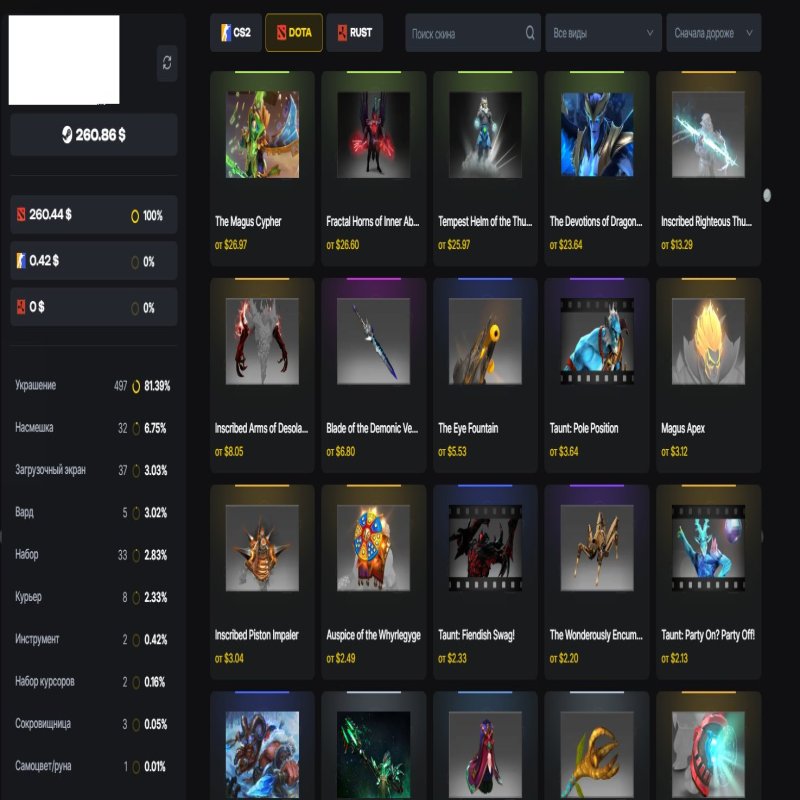 🏅 MMR 7378 | 🕒 3700 годин | 🛡 12000