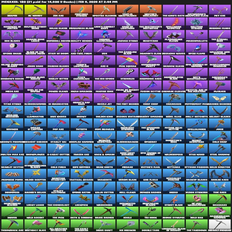 🎨 174 skins | 🌟 Fortnite account