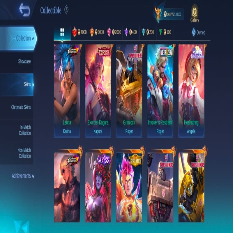 🎮 Mobile Legends акаунт | Міфічний Безсмертний | 131 героїв | 445 облич