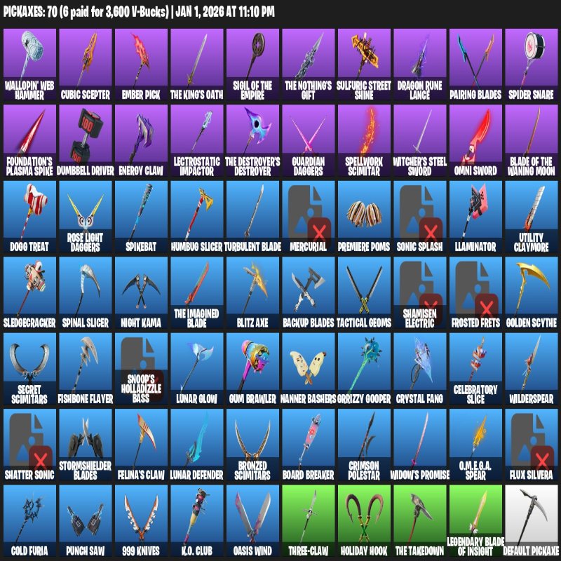 🎨 49 skins | 🌟 Fortnite account