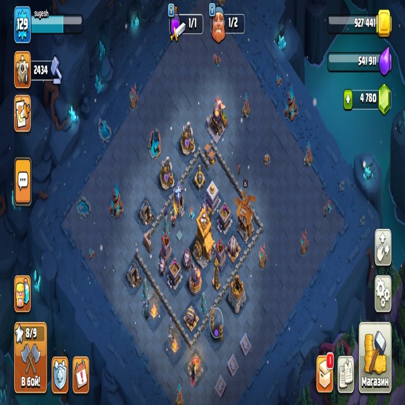 🏰 Clash of Clans акаунт | Ратуша 13 | 125 рівень