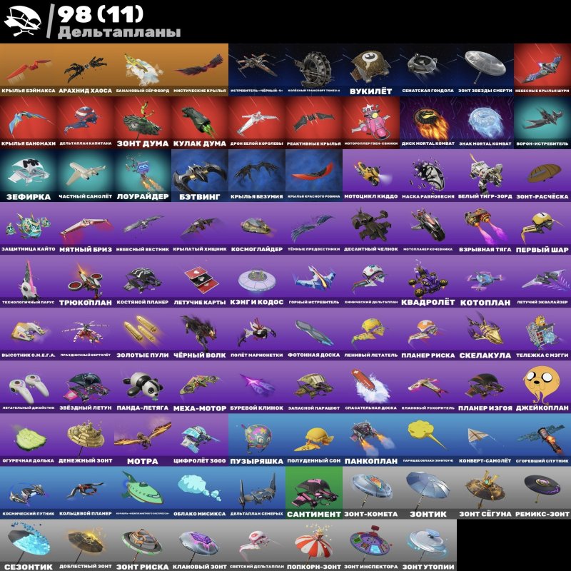 🎨 217 скінів | 🌟 Fortnite акаунт