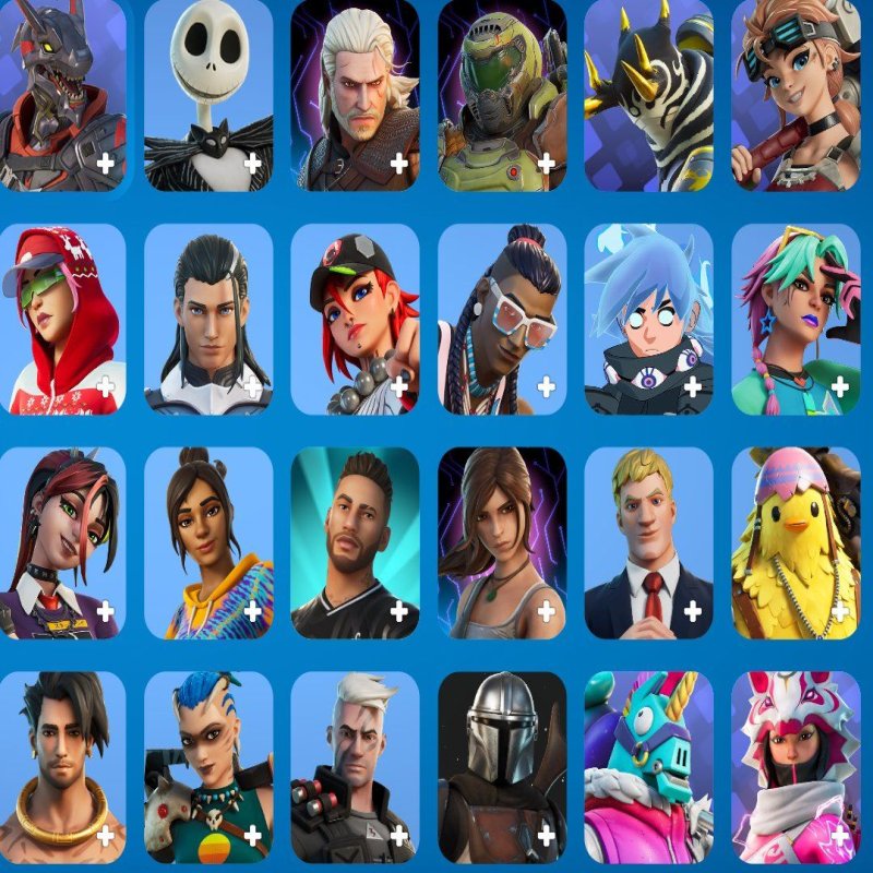 🎨 19 skins | 🌟 Fortnite account