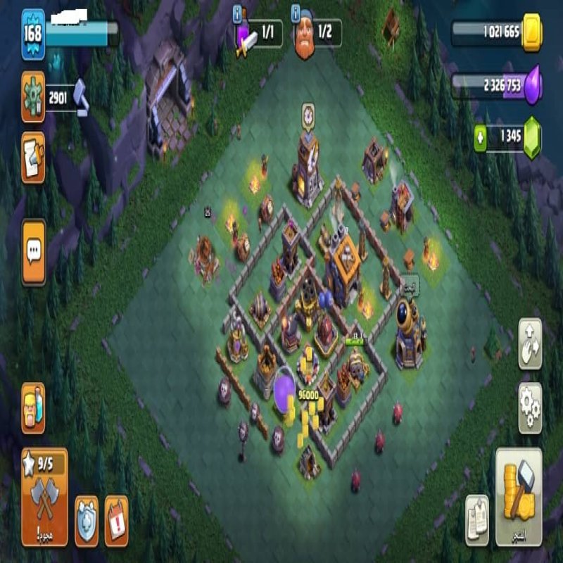 🏰 Clash of Clans акаунт | 13 ратуша | Рівень 168