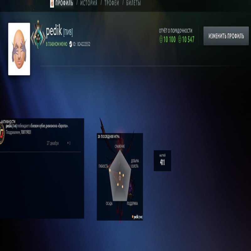 🏅 MMR 1533 | 🕒 333 годин | 🛡 10100