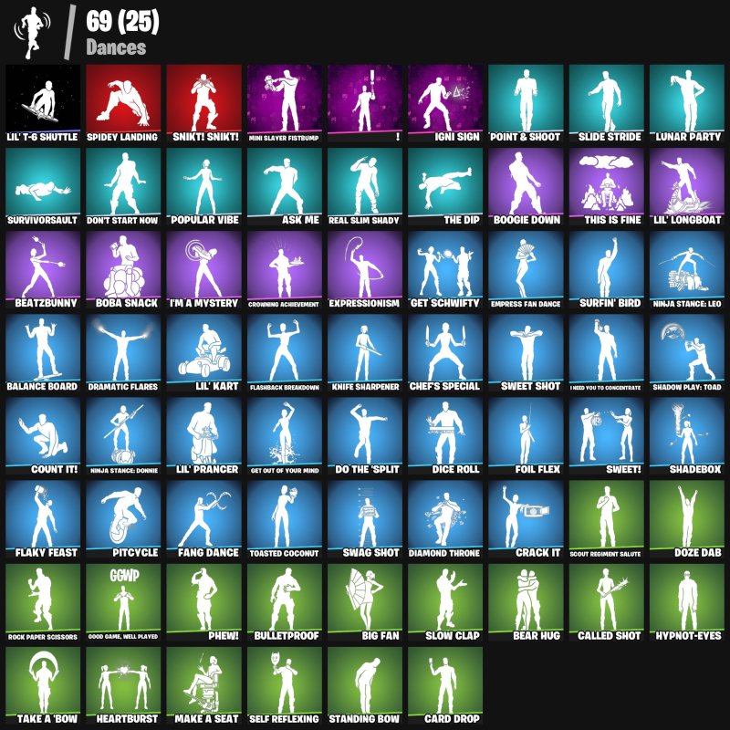 🎨 69 скінів | 🌟 Fortnite акаунт