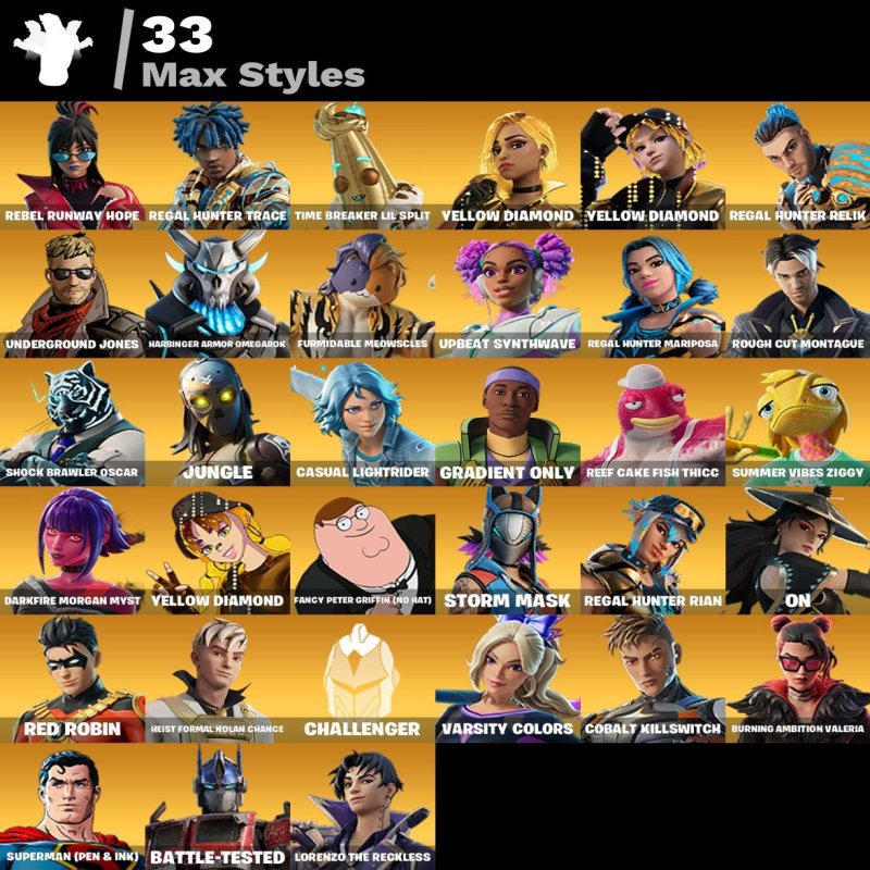 🎨 89 skins | 🌟 Fortnite account