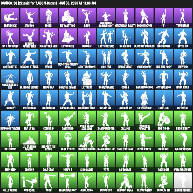 🎨 95 скінів | 🌟 Fortnite акаунт