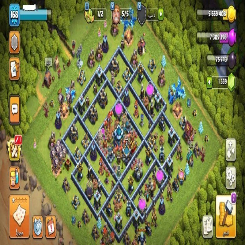 🏰 Clash of Clans акаунт | 13 ратуша | Рівень 168