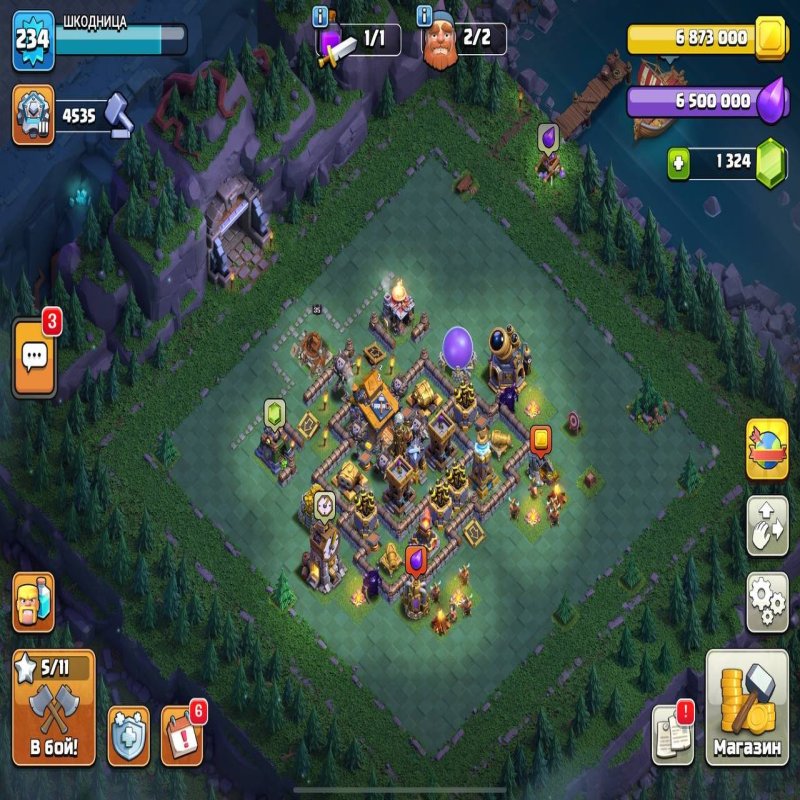 🏰 Clash of Clans акаунт | Ратуша 15 рівня | Рівень 0