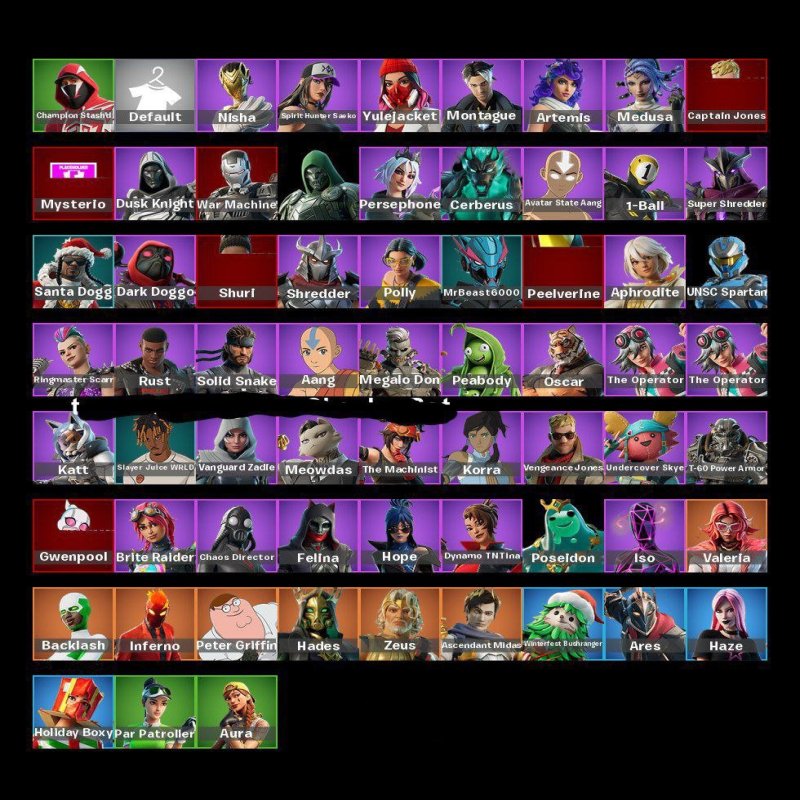 🎨 80 скінів | 🌟 Fortnite акаунт