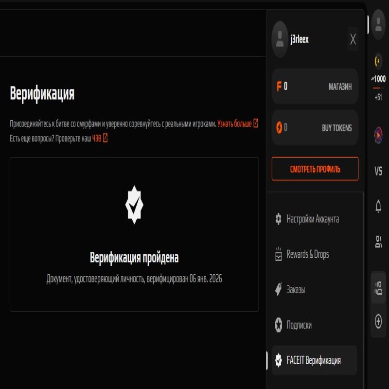 🎮 ПІДТВЕРДЖЕНА FACEIT + CS2 PRIME 🔥 | 💎 FACEIT LVL 4 ⚡ | 🕒 1000 ELO — Готовий до змагань!