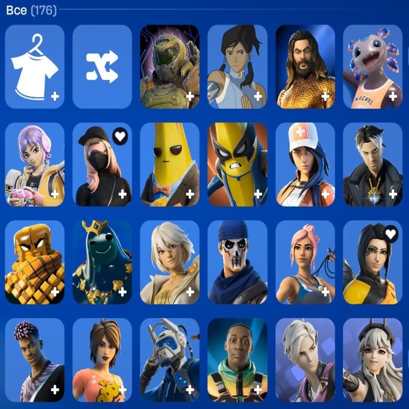 🎨 176 скінів | 🌟 Fortnite акаунт