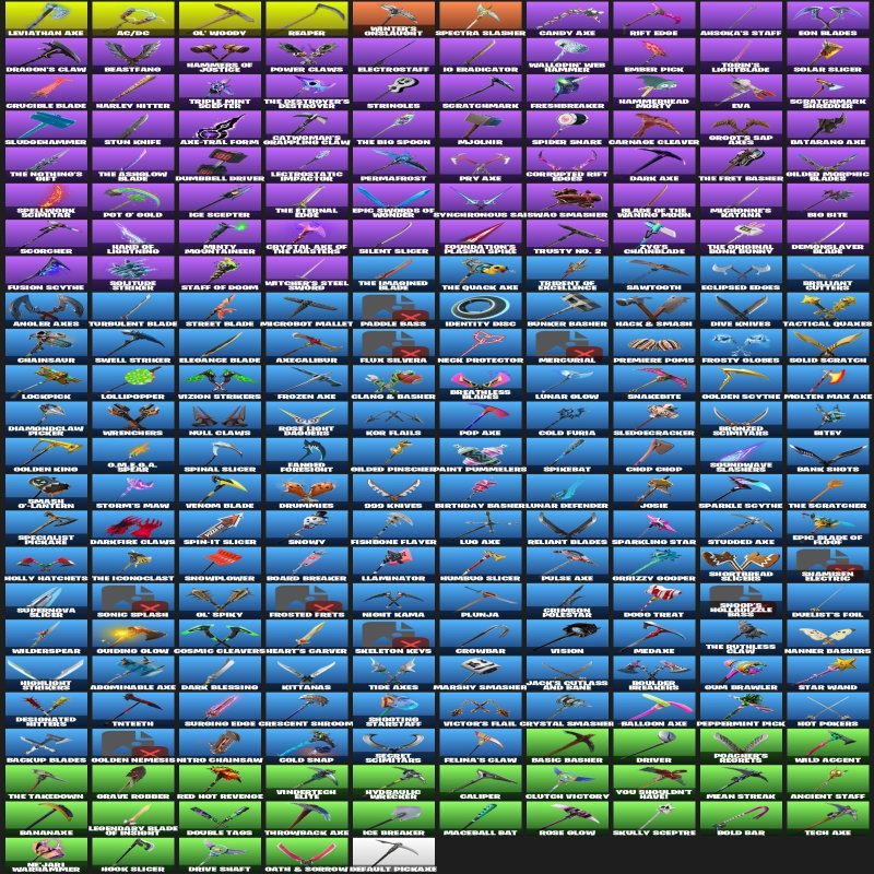 🏆 Особистий акаунт з 267 унікальними скінами | 🌟 Fortnite