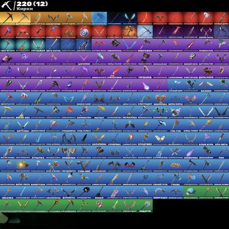 🎨 219 skins | 🌟 Fortnite account