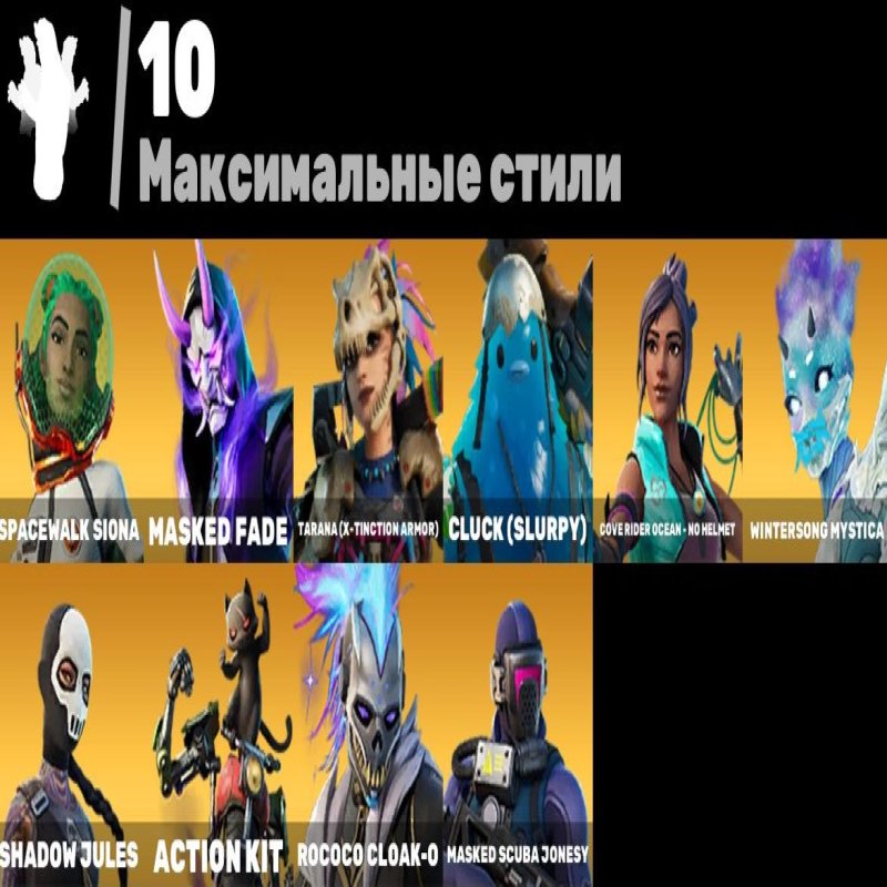 🎨 54 скінів | 🌟 Fortnite акаунт