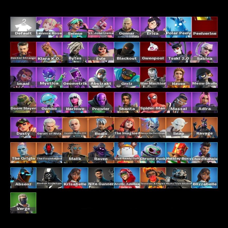 🎨 52 скінів | 🌟 Fortnite акаунт