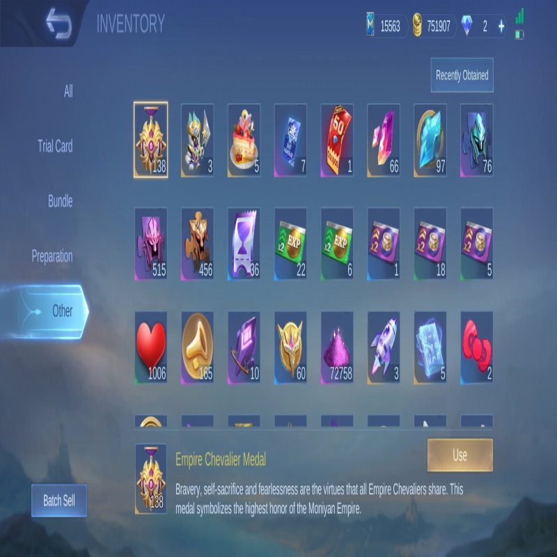 🎮 Mobile Legends акаунт | Міфічний | 131 героїв | 484 облич