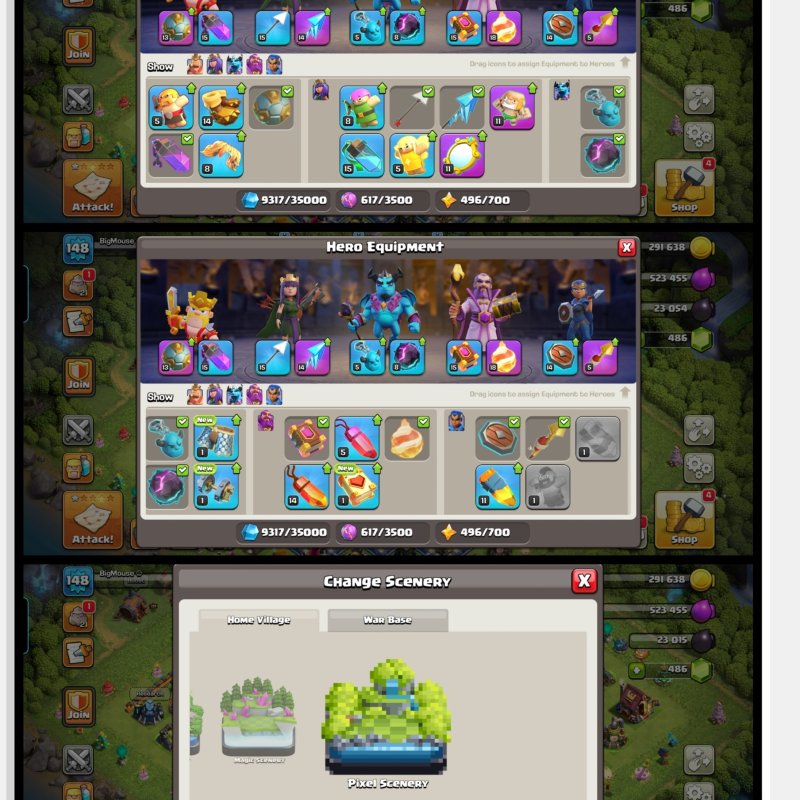 🏰 Clash of Clans акаунт | Ратуша 16 рівня | Рівень 1